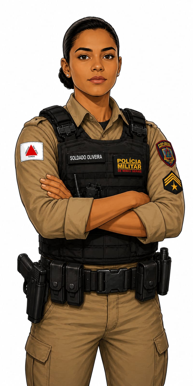 Policial PMMG Feminino